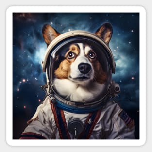 Astro Dog - Cardigan Welsh Corgi Magnet